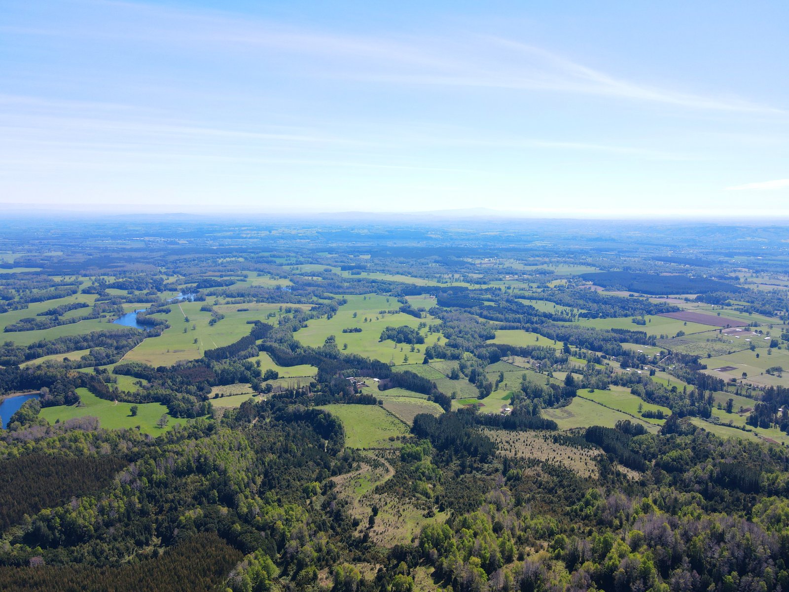 Vista del volcán Villarrica